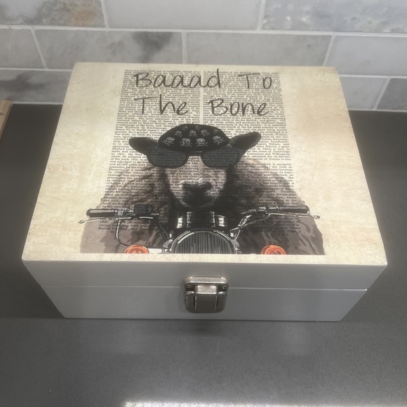 The Unbranded Brand Other - Baaad Space To The Bone Trinket Box